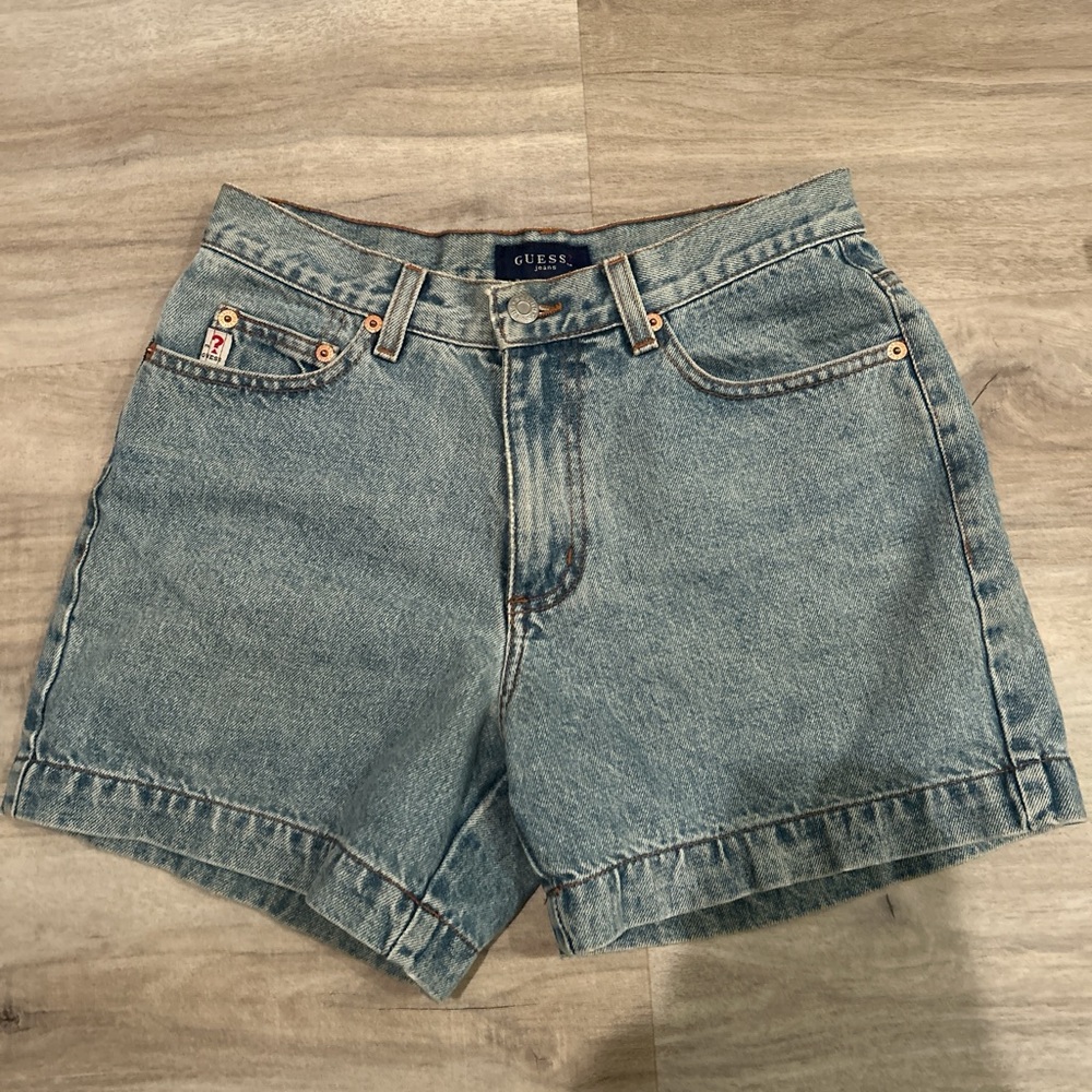 Guess Blue Denim Women Shorts